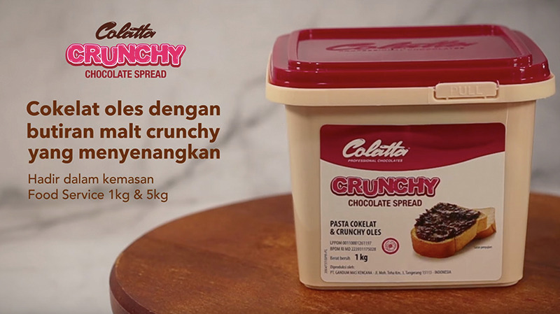 Colatta Crunchy - Cokelat Oles Dengan Butiran Malt Crunchy