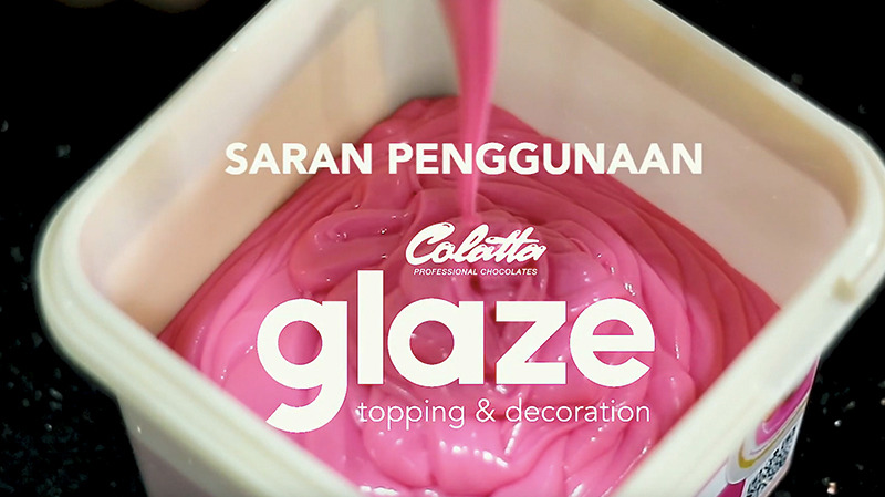 Rekomendasi Aplikasi Colatta Glaze untuk Topping Donut & Mirror Glaze Cake