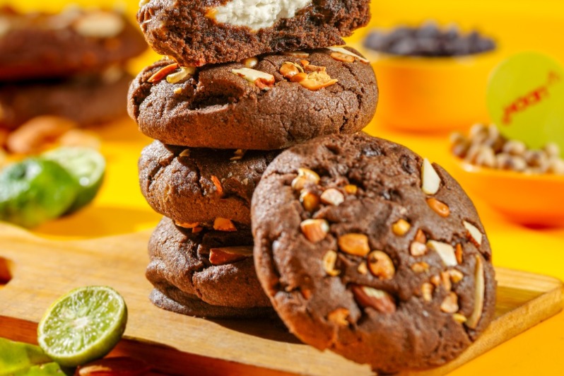 Kaffir Lime Soft Cookies