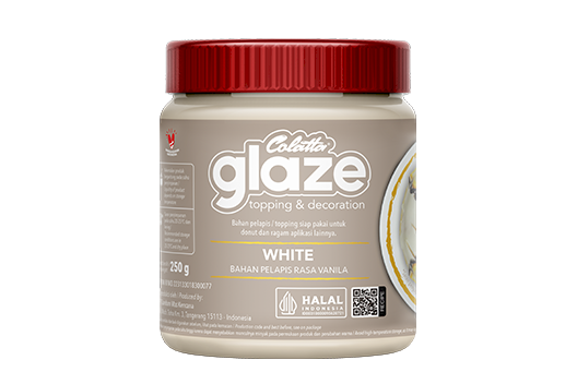 Colatta Glaze - White 250g
