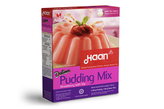 Haan Pudding Mix Strawberry