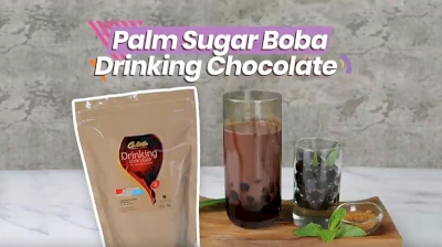 Resep Brown Sugar Boba menggunakan Colatta Drinking Chocolate