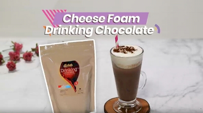 Resep Cheese Foam menggunakan Colatta Drinking Chocolate