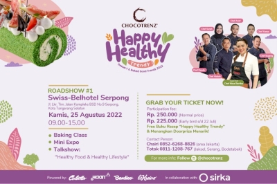 Roadshow Perdana Chocotrenz "Happy Healthy Trendy" di Tangerang 