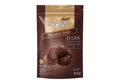 Colatta Compound Fineza Chocolate Button Dark 