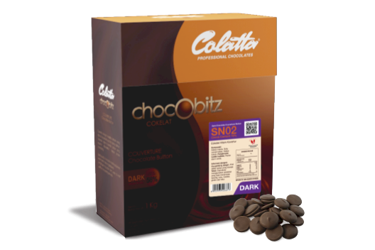 Colatta Couverture Chocolate Dark 59% RJ02 Chocobitz