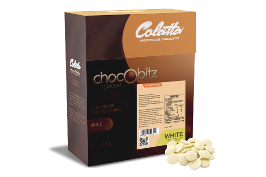 Colatta Couverture Chocolate White Chocobitz