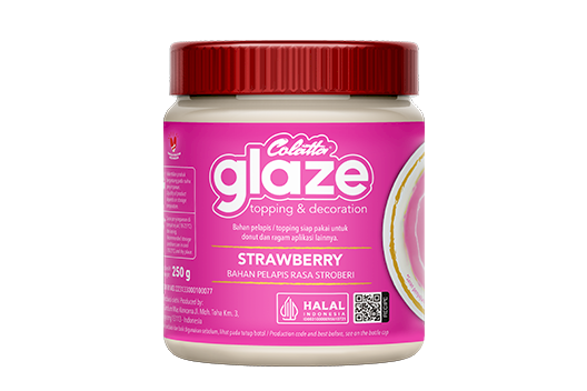 Colatta Glaze - Strawberry 250g