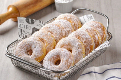 Donut Klasik Berpadu Umbi-umbian